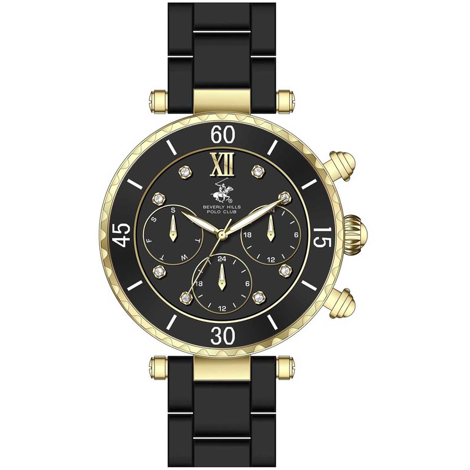 Часы Beverly Hills Polo Club Ceramic BP3774X.150